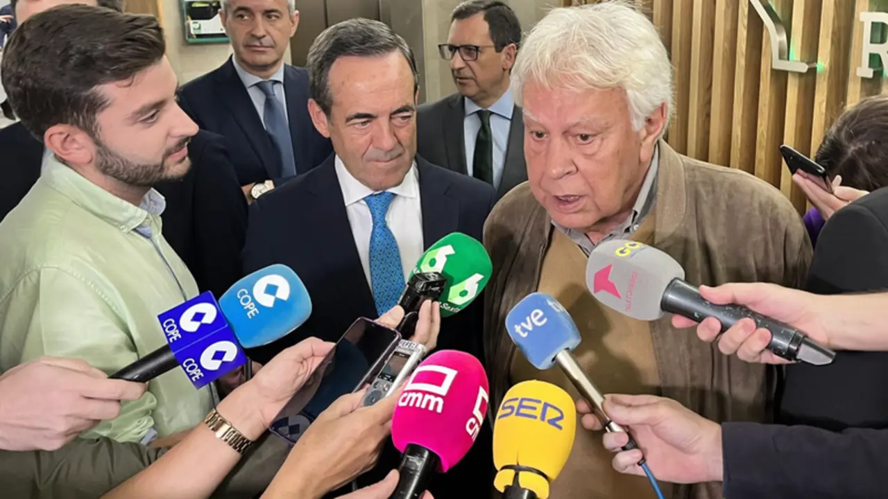 <p> El expresidente del Gobierno, Felipe Gonz&aacute;lez, en Toledo - EUROPA PRESS </p>