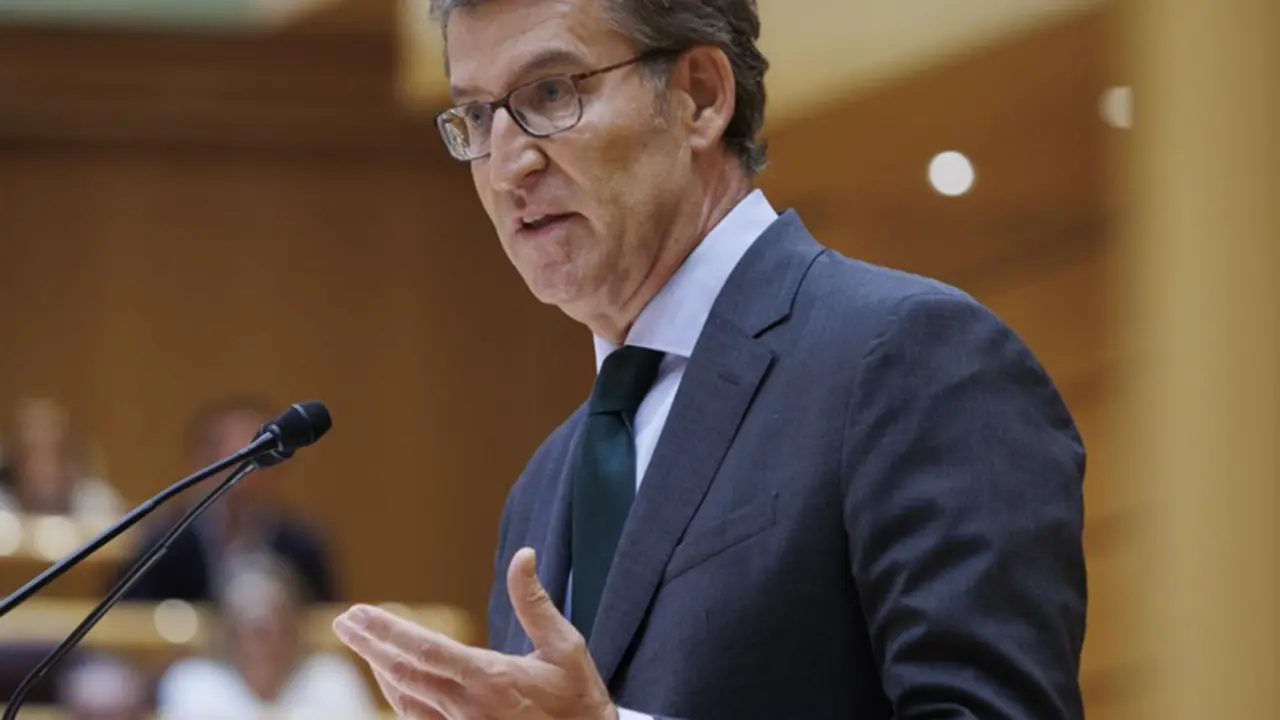 <p> El presidente del Partido Popular, Alberto N&uacute;&ntilde;ez Feij&oacute;o. - Alejandro Mart&iacute;nez V&eacute;lez - Europa Press </p>