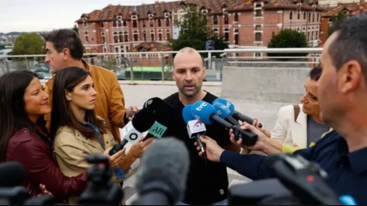 <p> El padre del beb&eacute; secuestrado de Bilbao </p>