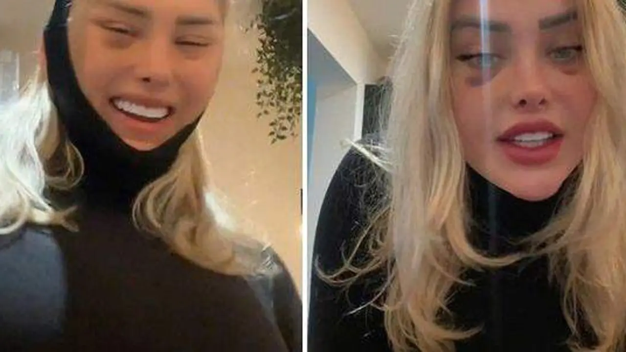 <p> La TikToker Weronika </p>