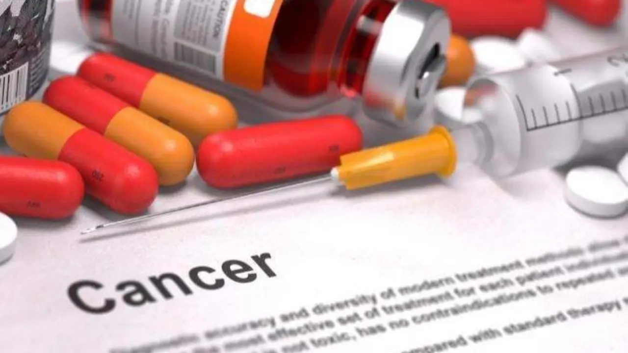 <p> Medicamento contra el c&aacute;ncer </p>