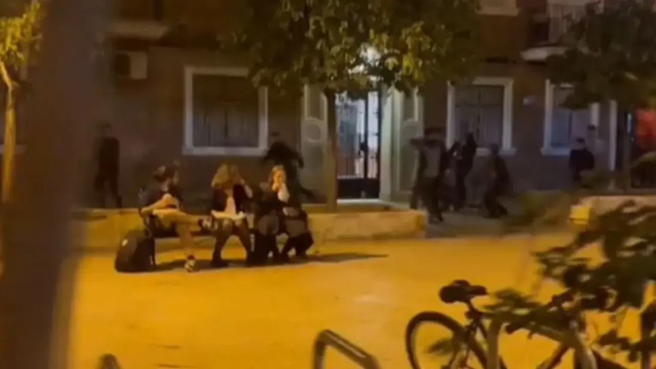 <p> Captura del video de los incidentes donde Jes&uacute;s falleci&oacute; </p>