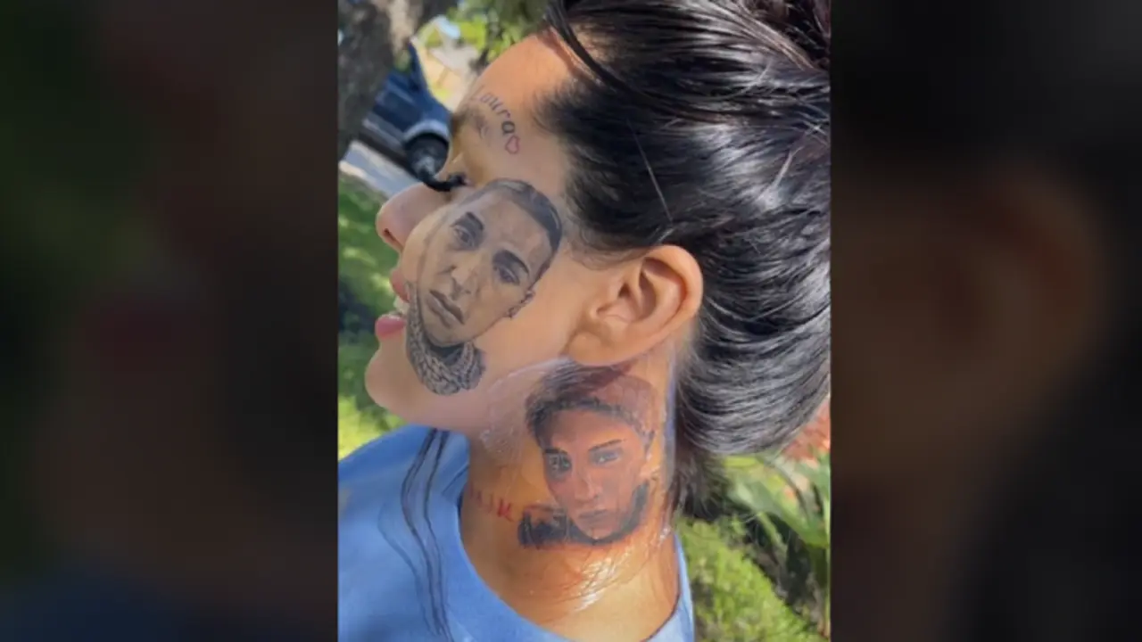 <p> Narally Najm muestra su tatuaje en su cuenta de Tiktok </p>