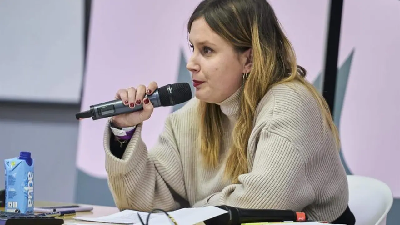  La portavoz adjunta de Unidas Podemos en la Asamblea de Madrid, Alejandra Jacinto 
