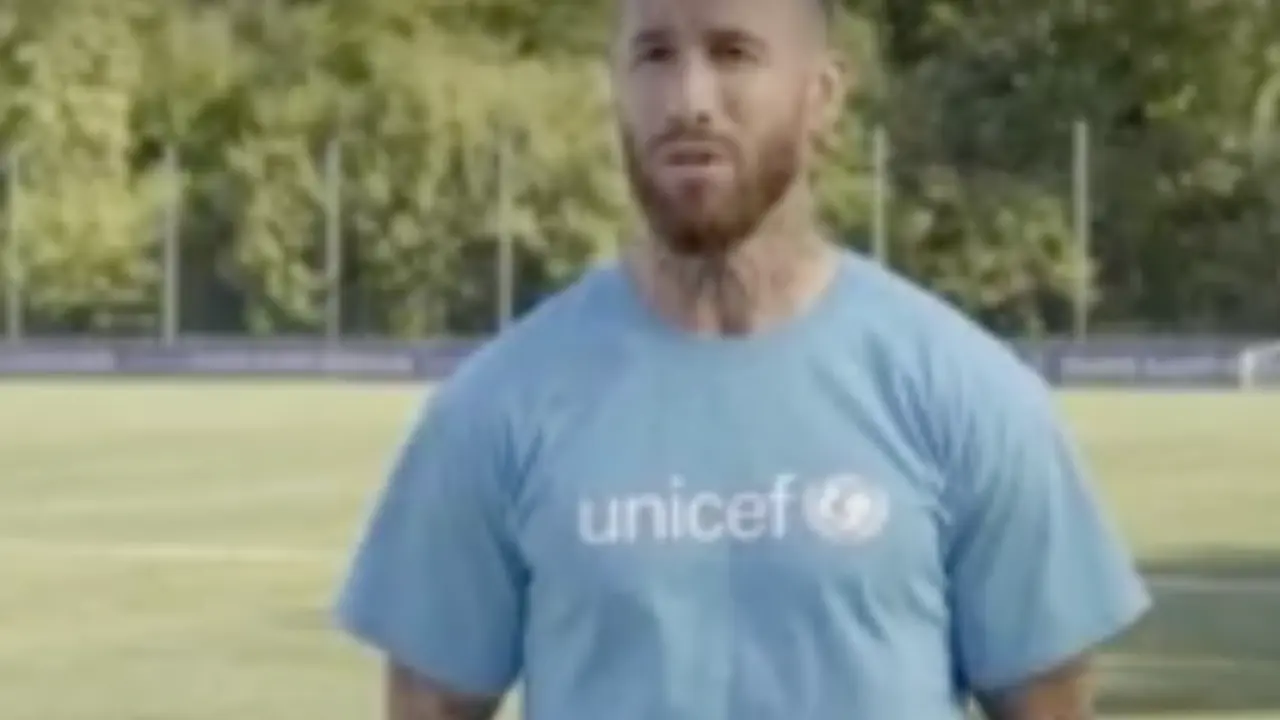  Sergio Ramos para Unicef 