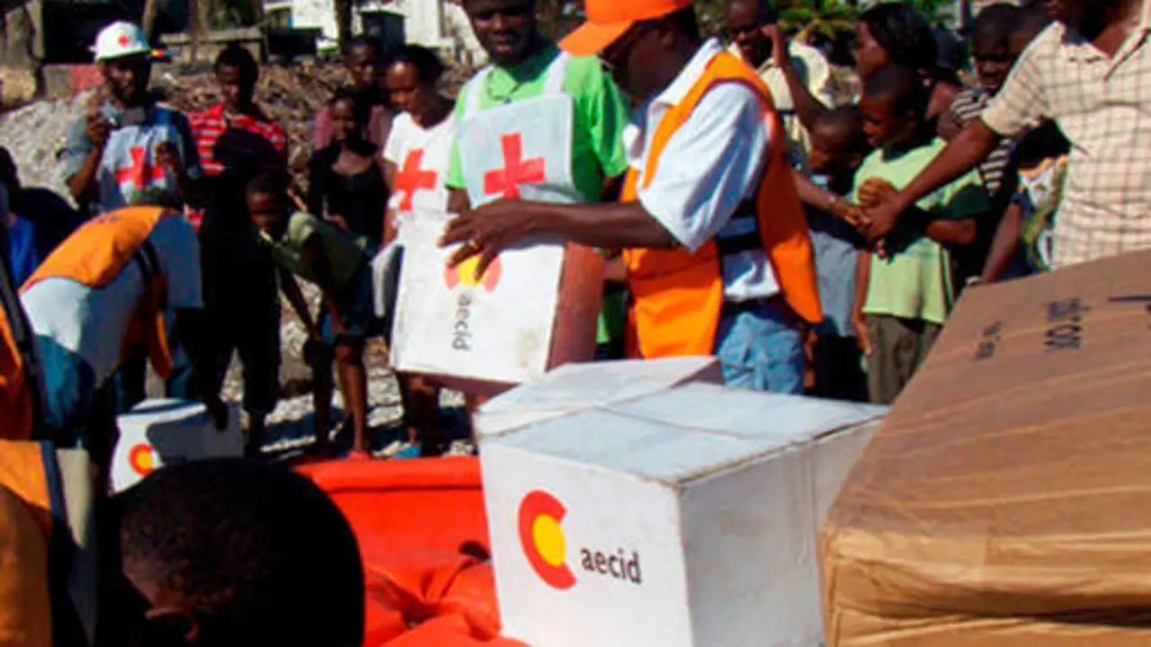  Ayuda humanitaria de AECID en Hait&iacute; 