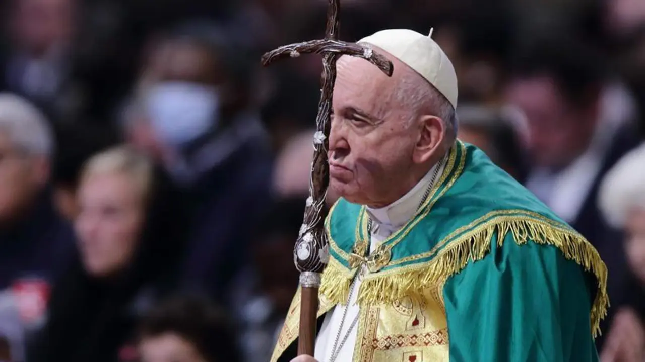  El Papa en una foto de archivo 