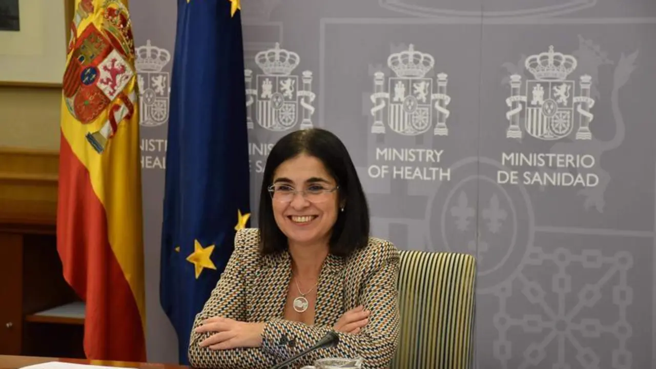  La ministra de Sanidad, Carolina Darias, preside el Consejo Interterruitorial del Sistema Nacional de Salud del 2 de noviembre de 2022. - MINISTERIO DE SANIDAD 