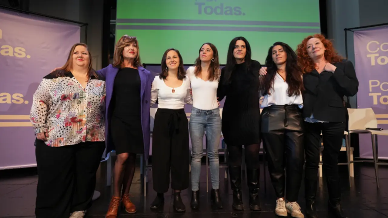  Acto de apoyo a Irene Montero 