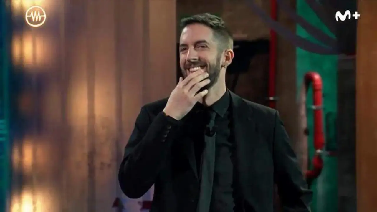  Broncano ri&eacute;ndose en La Resistencia del chiste sobre Cruzcampo 