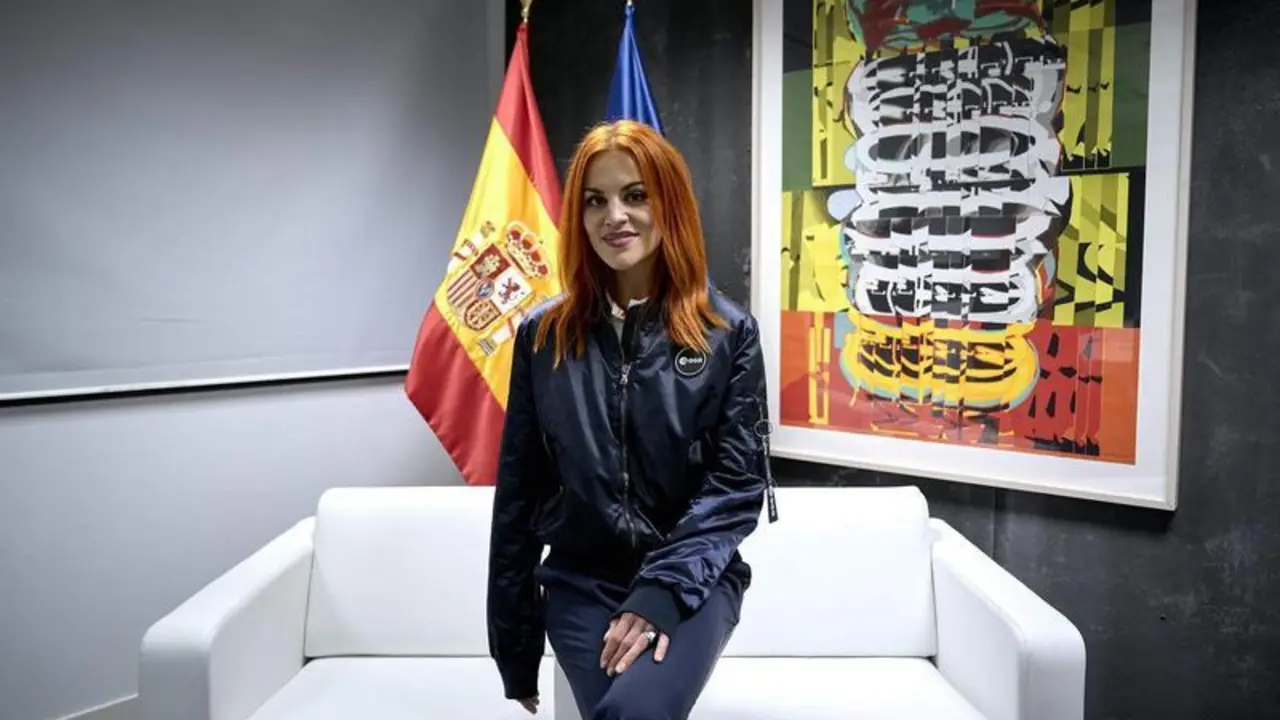  La nueva astronauta espa&ntilde;ola de la Agencia Espacial Europea (ESA), Sara Garc&iacute;a 