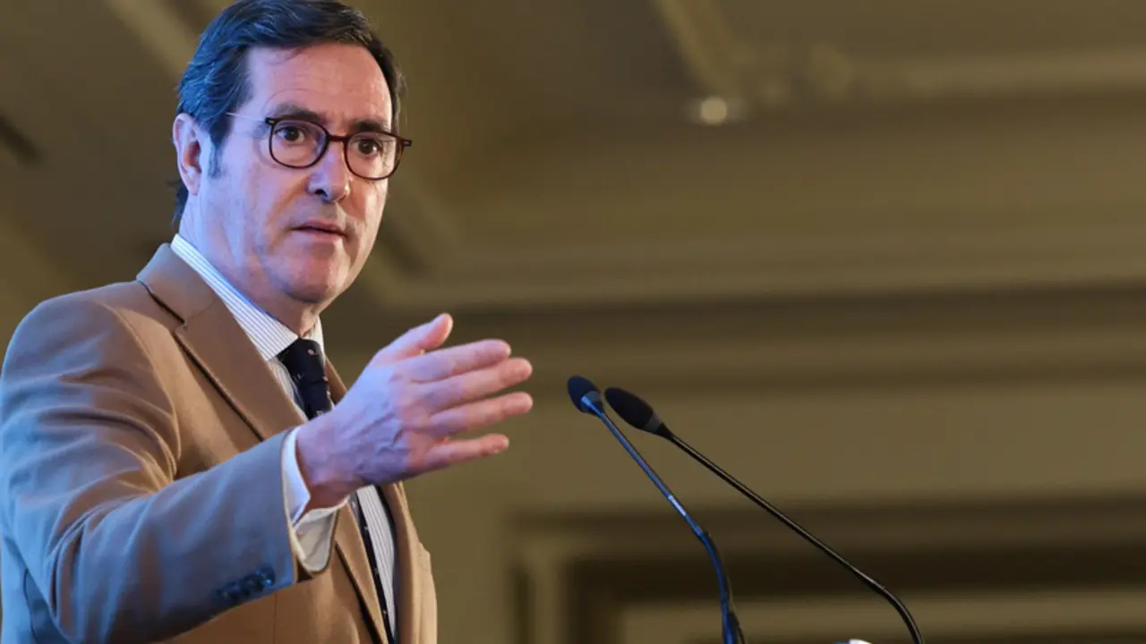  El presidente de la Confederaci&oacute;n Espa&ntilde;ola de Organizaciones Empresariales (CEOE), Antonio Garamendi - Marta Fern&aacute;ndez Jara - Europa Press 