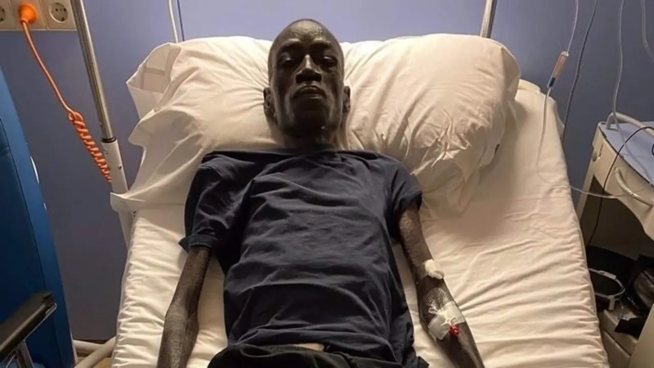  Ablaye, enfermo terminal ingresado en el Hospital Costa del Sol de M&aacute;laga 