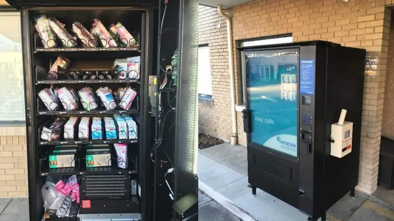  M&aacute;quina expendedora con material para la prevenci&oacute;n de sobredosis en Cincinnatti 