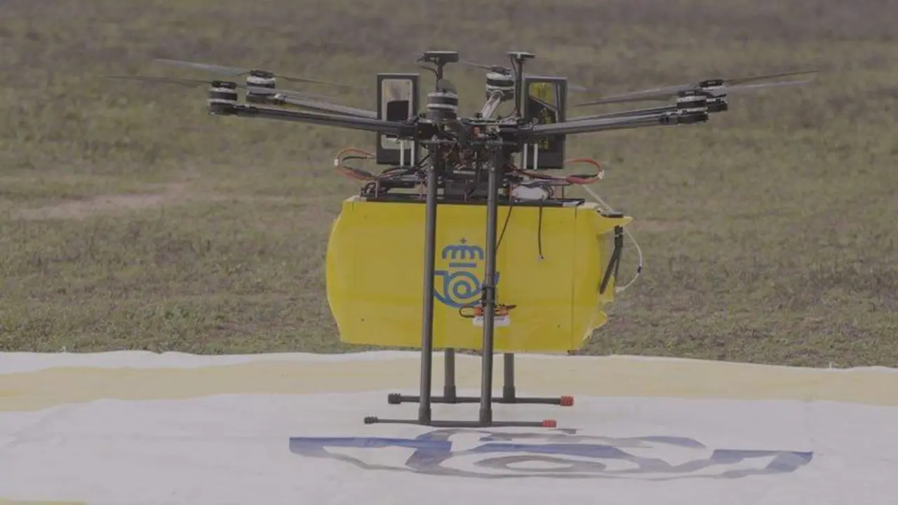  Dron de Correos del Proyecto Delorean 