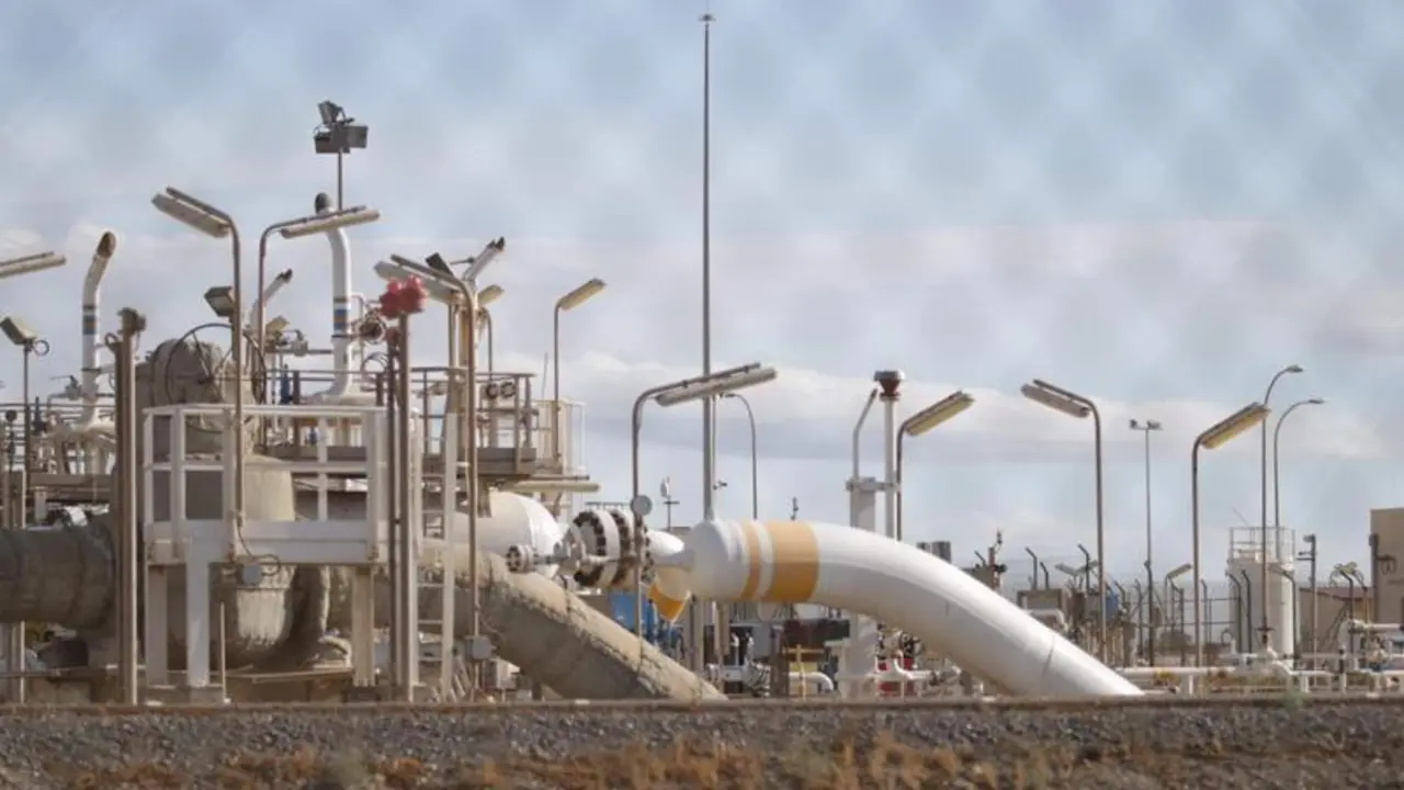  Instalaciones del gasoducto Medgaz Almer&iacute;a-Chinchilla. A 11 de noviembre de 2022, en Almer&iacute;a 