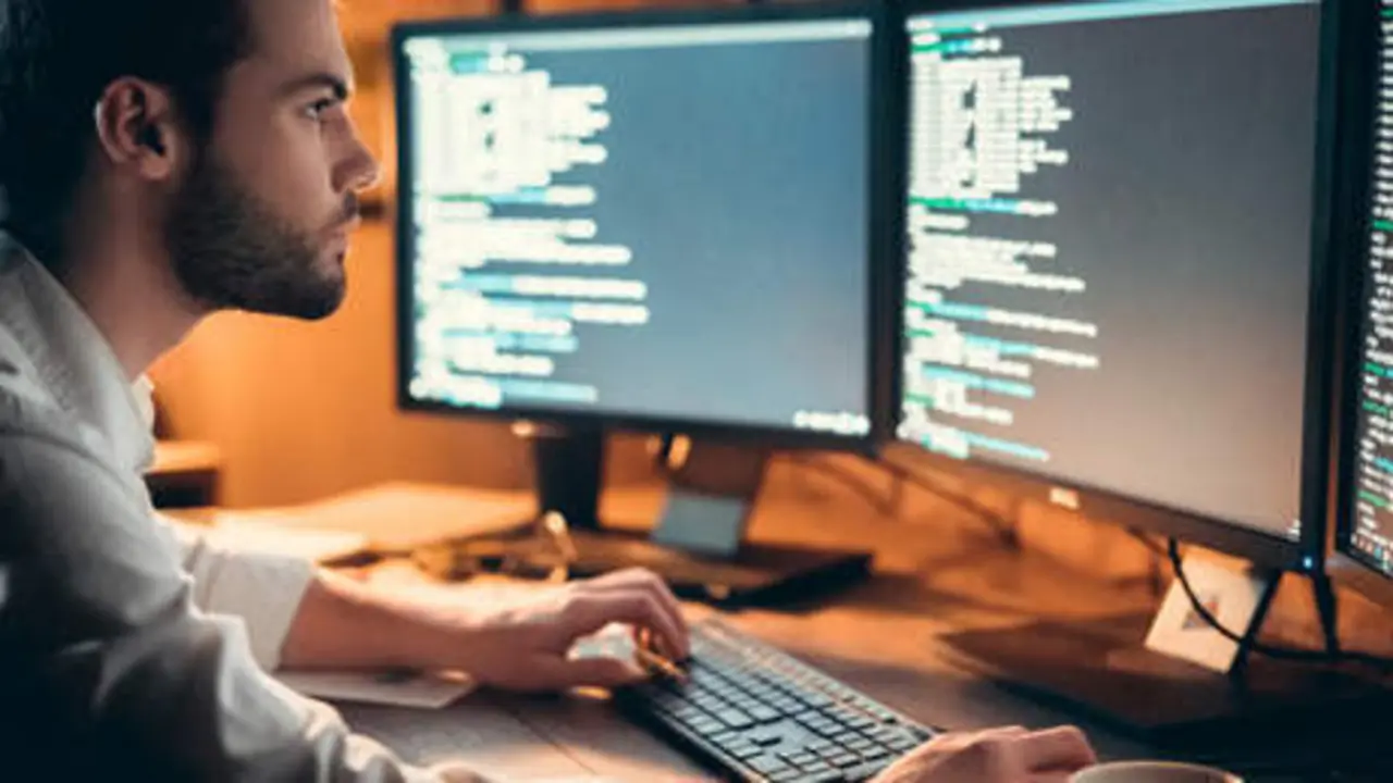  Programador trabajando 