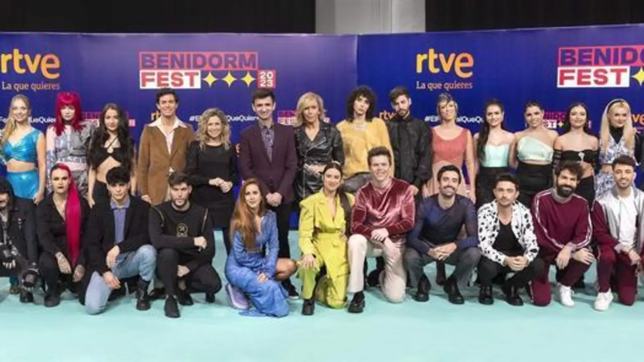  Los participantes del Benidorm Fest 