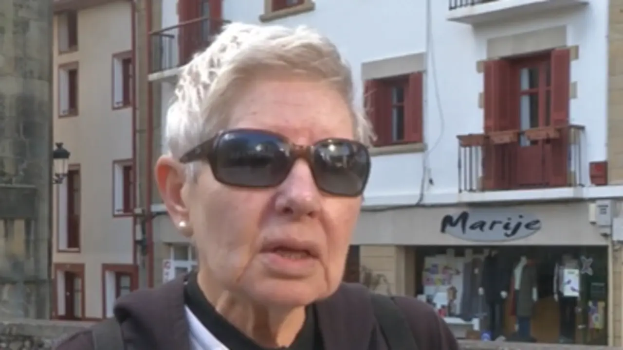  Mar&iacute;a &Aacute;ngeles, la anciana de 81 a&ntilde;os que ha logrado evitar el desahucio gracias a la solidaridad de un vecino de Usurbil (Gipuzkoa) 
