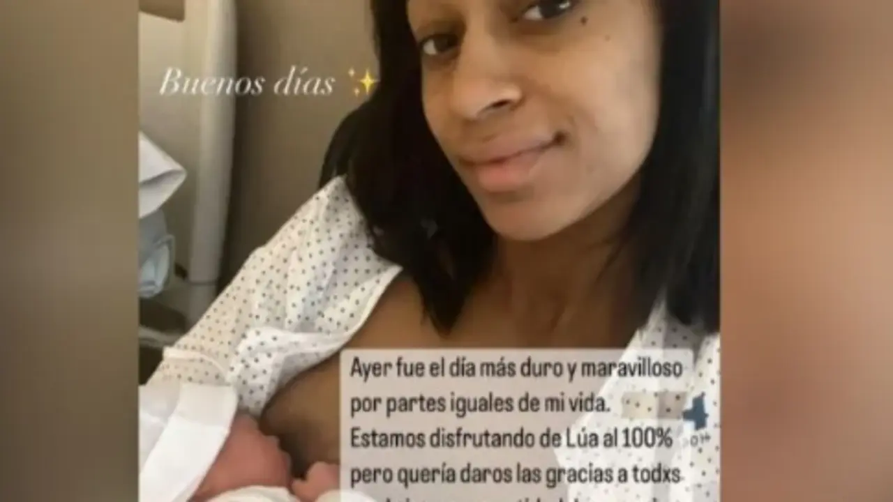  Publicaci&oacute;n en la que la atleta anuncia la noticia APELETEIROB 