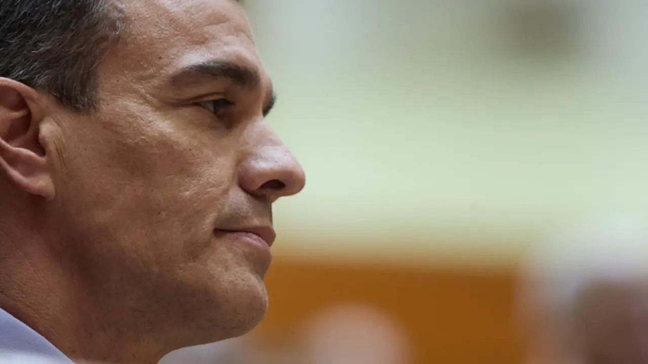  El presidente del Gobierno, Pedro S&aacute;nchez, durante una sesi&oacute;n de control al Gobierno en el Senado, a 21 de diciembre de 2022, en Madrid (Espa&ntilde;a). - Jes&uacute;s Hell&iacute;n - Europa Press 