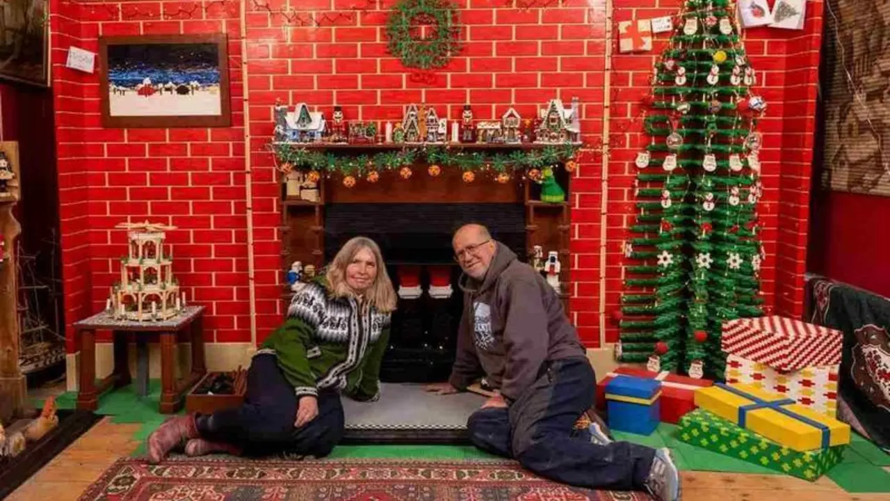  La pareja de constructores LEGO 