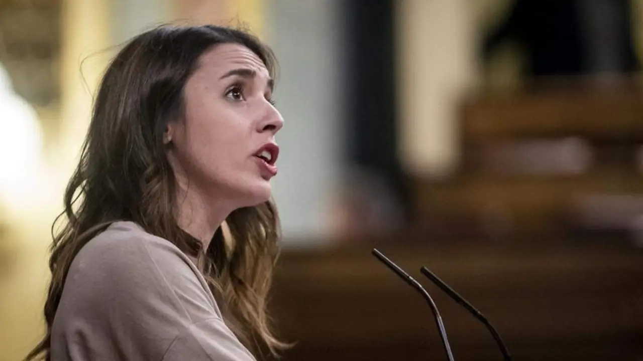  La ministra de Igualdad, Irene Montero 