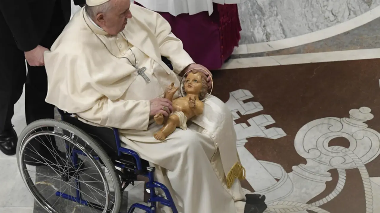  El Papa en la Misa del Gallo - Vatican Media Press Office Hando / Zuma Press / Co 