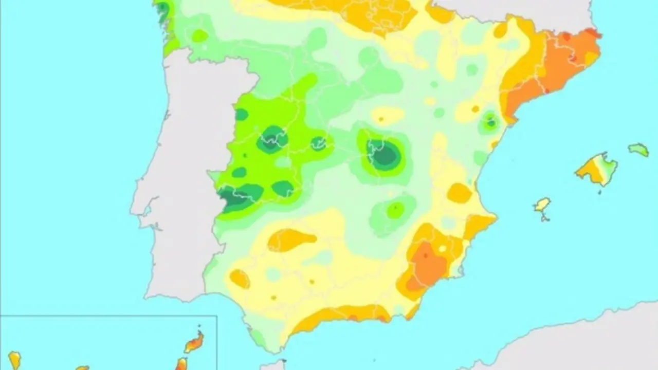  Las lluvias superan en un 1% el valor de precipitaciones normal desde el 1 de octubre al 27 de diciembre de 2022. - AEMET 