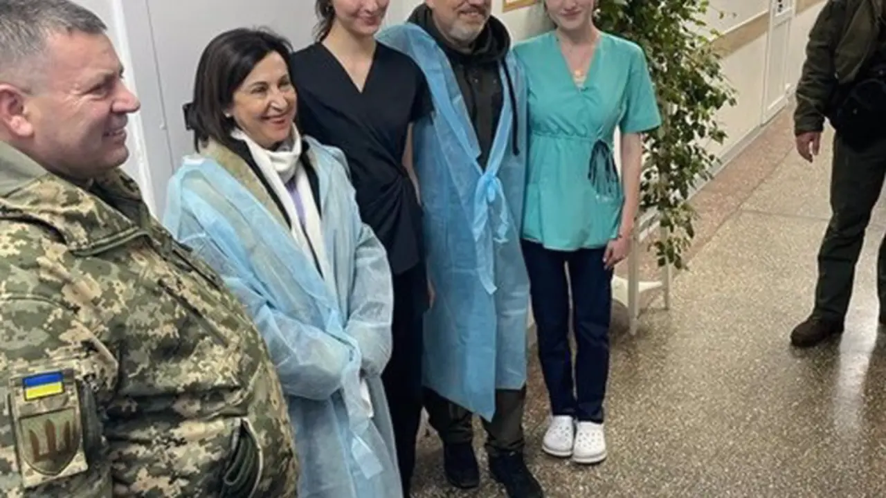  La ministra de Defensa, Margarita Robles, en Odessa (Ucrania) - MINISTERIO DE DEFENSA 