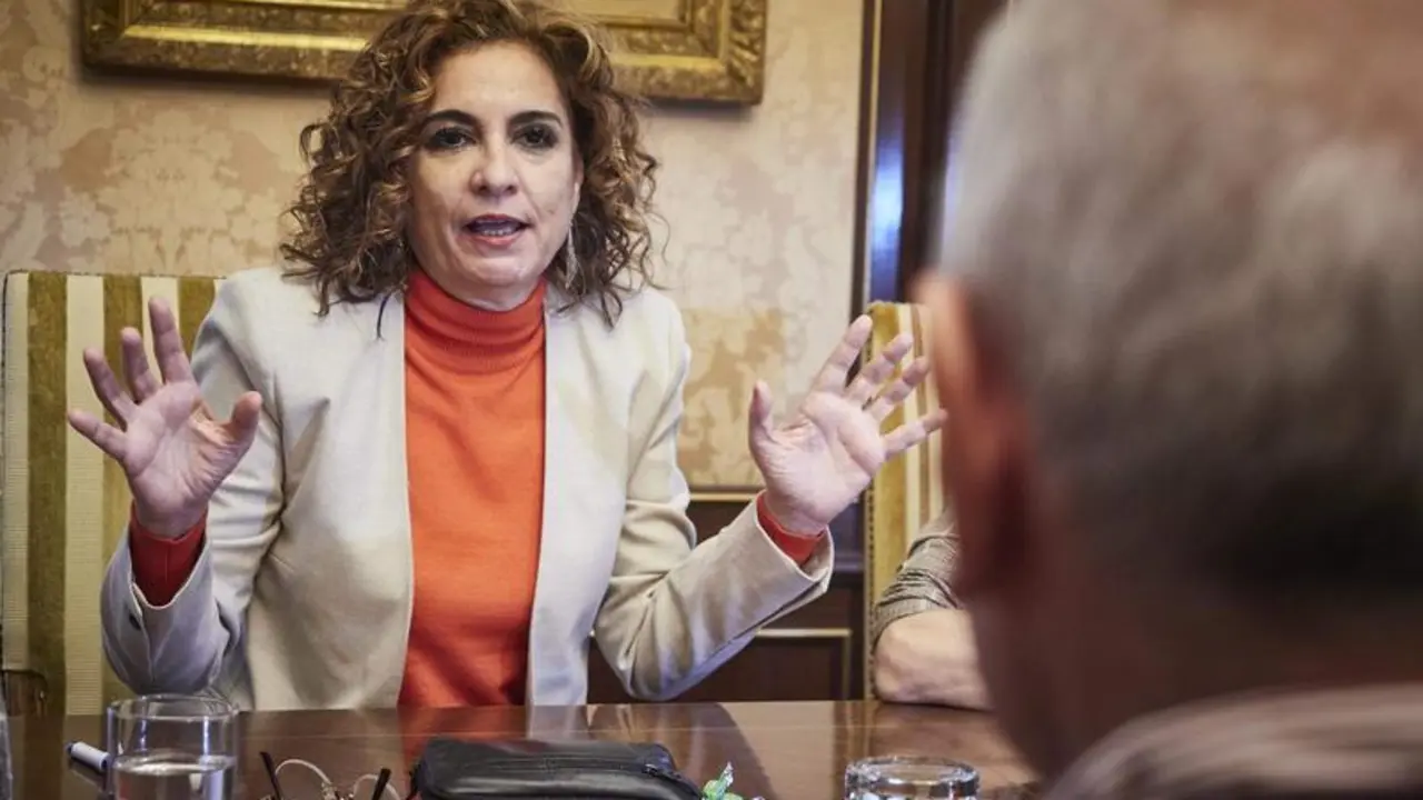  La ministra de Hacienda y Funci&oacute;n P&uacute;blica, Mar&iacute;a Jes&uacute;s Montero 