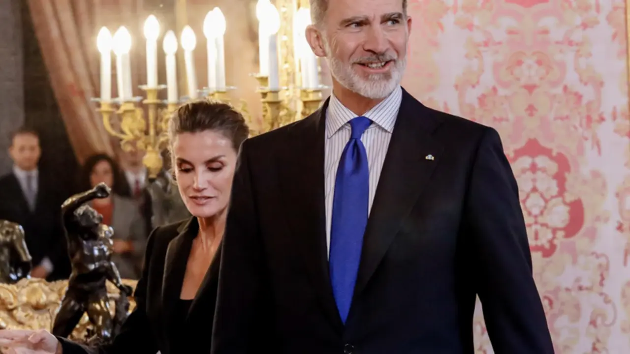  Archivo - El Rey Felipe VI y la Reina Letizia - EUROPA PRESS/C.Luj&aacute;n.POOL - Europa Press - Archivo 