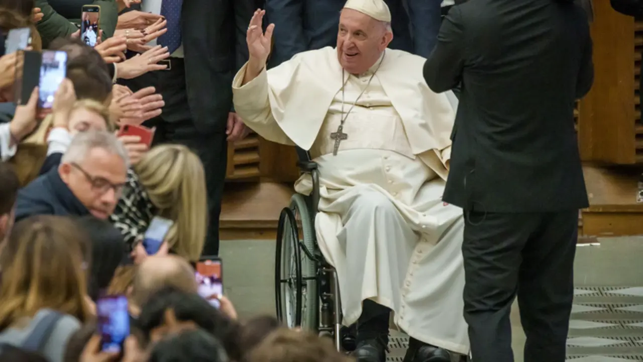  El Papa en la audiencia general de este mi&eacute;rcoles - Michael Kappeler/dpa 