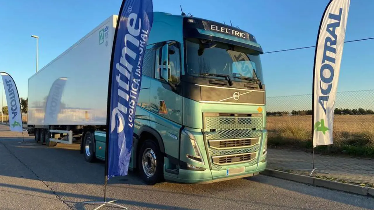  Tractora el&eacute;ctrica. 