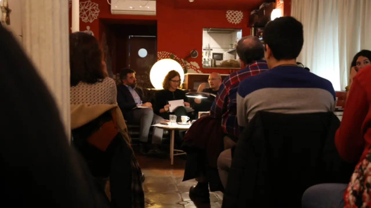  Imagen de una de las sesiones de cienciaficcionados de 2022 