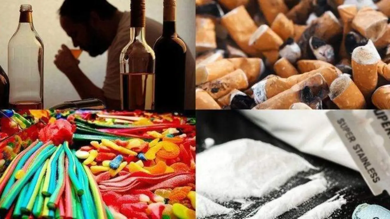  Tipos de adicci&oacute;n. Imagen: Fundaci&oacute;n Recal 