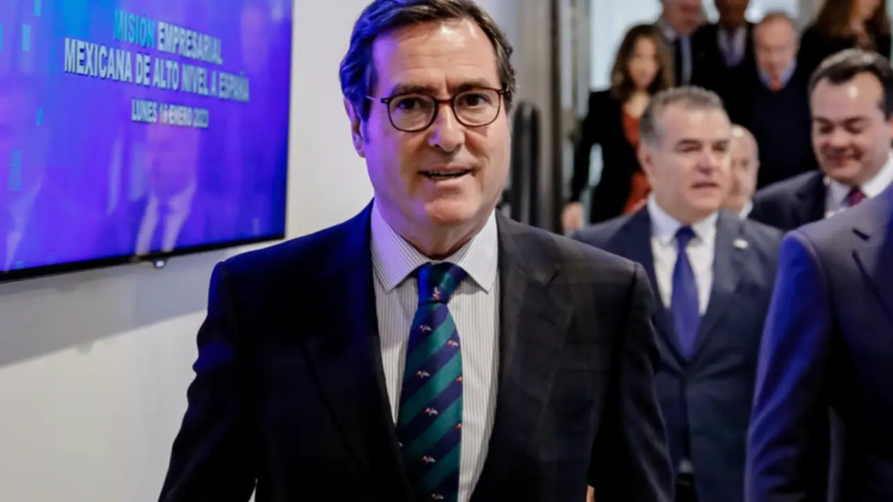  El presidente de CEOE, Antonio Garamendi, en una imagen de archivo. - Carlos Luj&aacute;n - Europa Press 