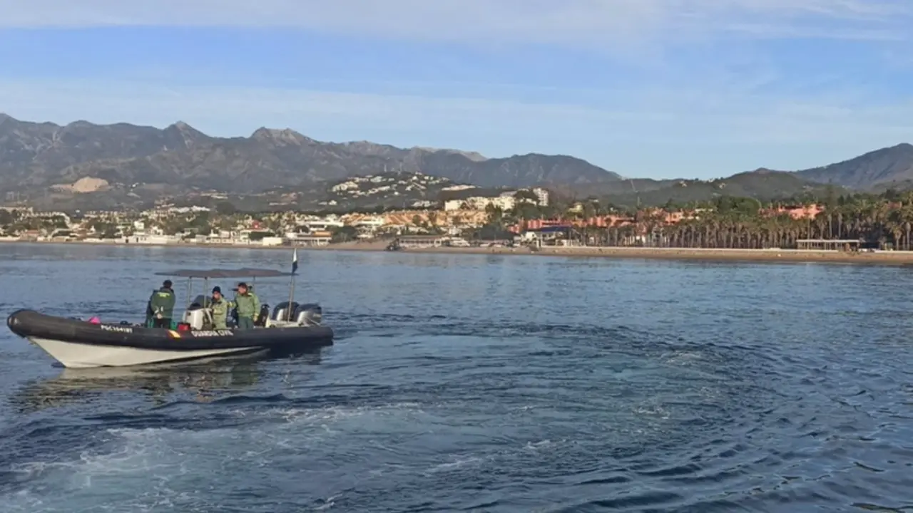 Jornada de b&uacute;squeda de los restos de la mujer asesinada y arrojada al mar sin cabeza ni manos en Marbella - GC 