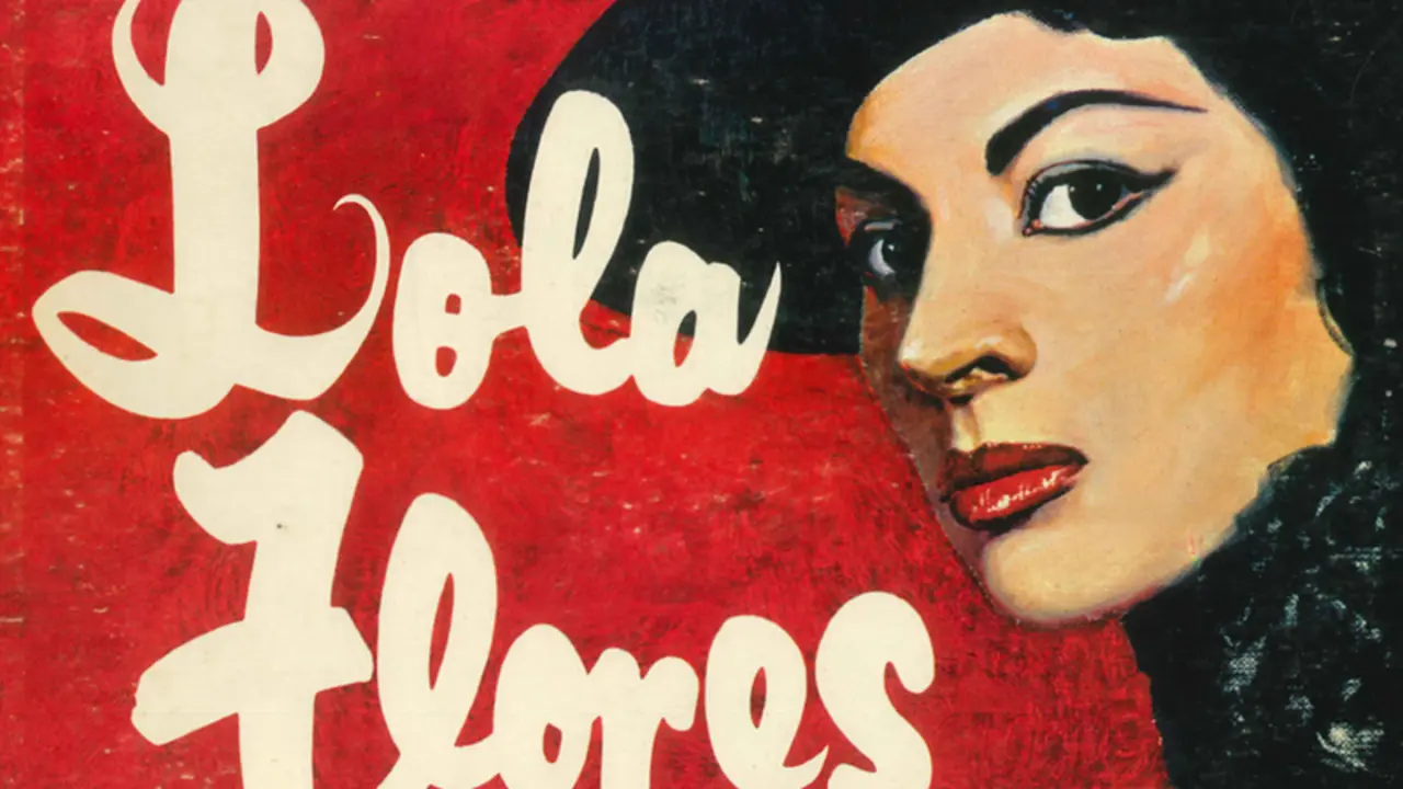  Portada de un disco de Lola Flores expuesto en la muestra del Centro Andaluz de Documentaci&oacute;n del Flamenco, con motivo del centenario del nacimiento de 'La Faraona' 