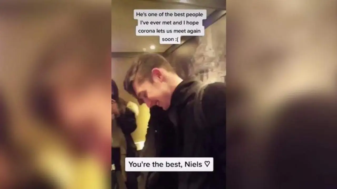  Captura del TikTok donde explican su historia 