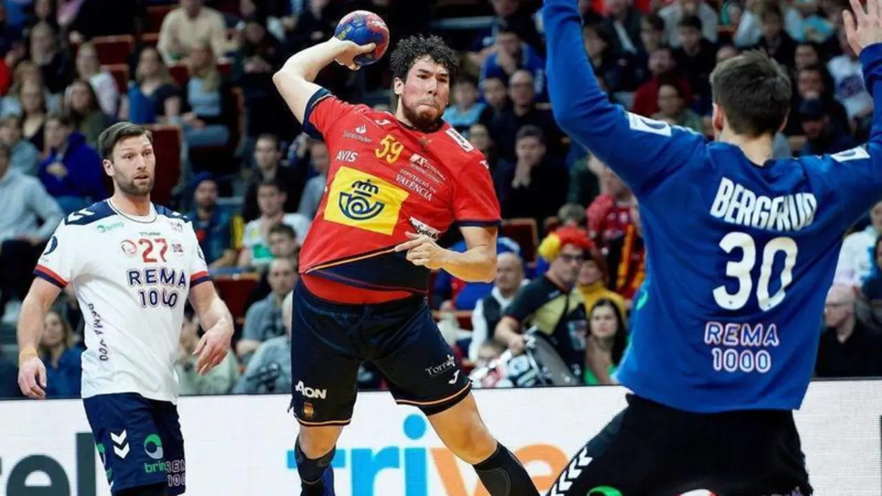  Espa&ntilde;a contra Noruega 