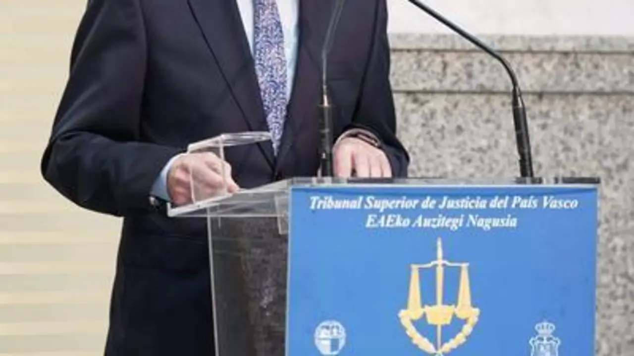  El presidente del Tribunal Superior de Justicia del Pa&iacute;s Vasco 