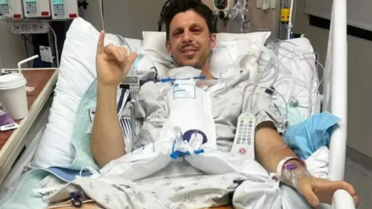  Dave, el padre que salv&oacute; a sus hijas del impacto de un quitanieves 