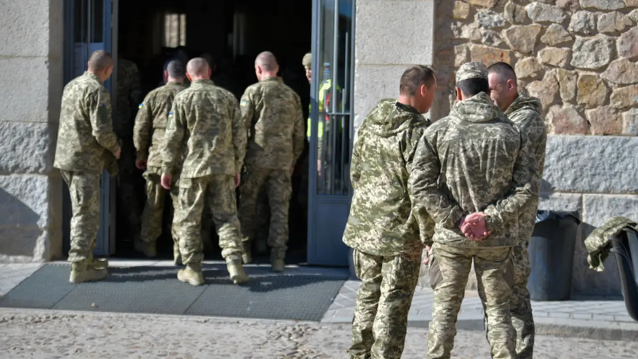  Archivo - Soldados ucranianos en las instalaciones del 'Toledo Training Command' en Toledo, Castilla-La Mancha, (Espa&ntilde;a) - Eusebio Garc&iacute;a del Castillo - Europa Press 