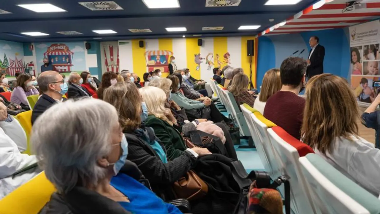 Acto de inauguraci&oacute;n de la Sala Familiar Ronald McDonald en el Hospital Infantil Miguel Servet 