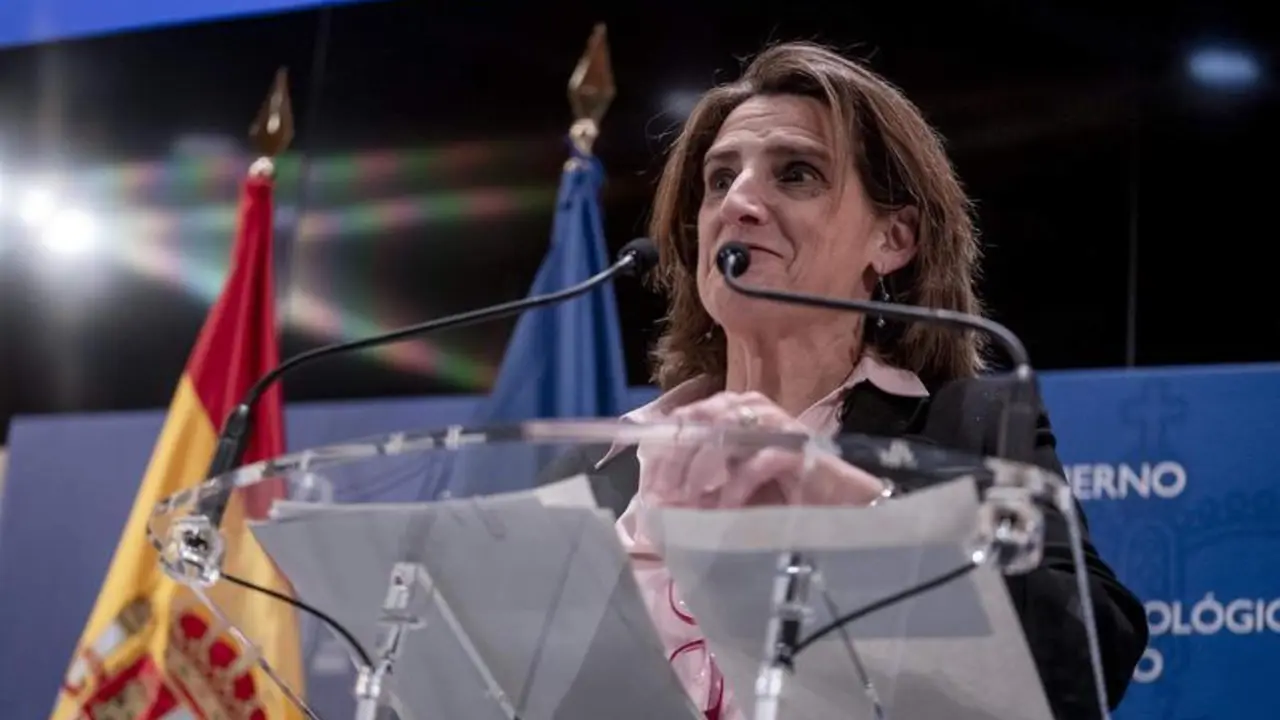  La vicepresidenta tercera y ministra para la Transici&oacute;n Ecol&oacute;gica y el Reto Demogr&aacute;fico, Teresa Ribera 