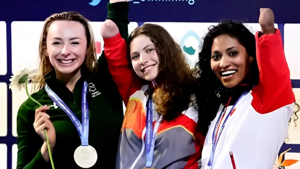  Anastasiya Dmytriv, la prodigio de la nataci&oacute;n paraol&iacute;mpica 