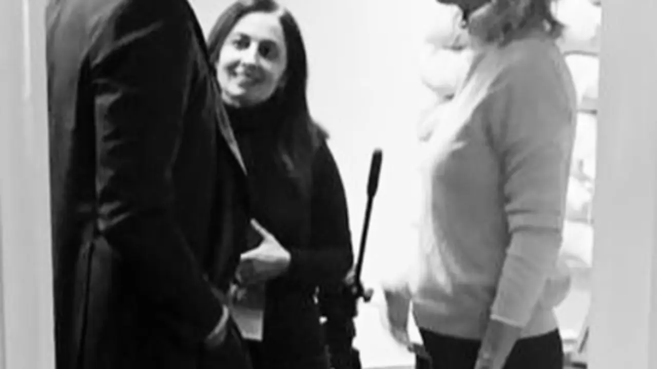  Foto de Susanna Griso en su Instagram de su entrevista en Ucrania con Pedro S&aacute;nchez 