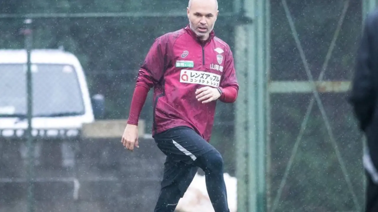  Andr&eacute;s Iniesta en una publicaci&oacute;n de su IG 