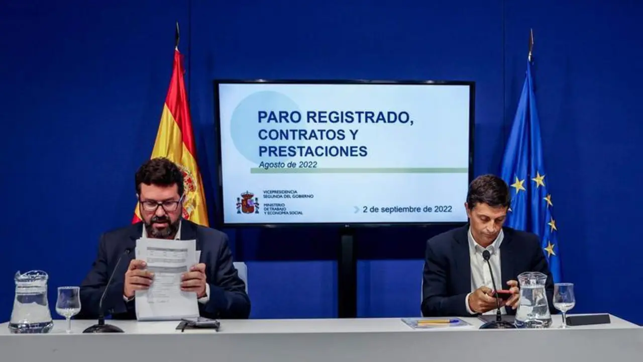  Los secretarios de Estado de Empleo y Econom&iacute;a Social 